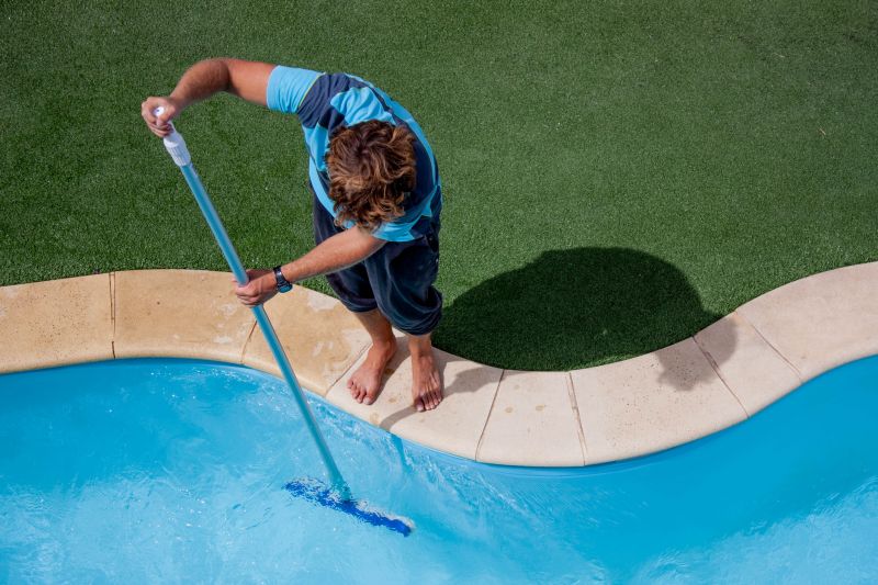 Cleaning the Pool Surface